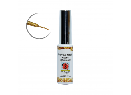 Liner Gel Metallic - Antique Gold 8 ml